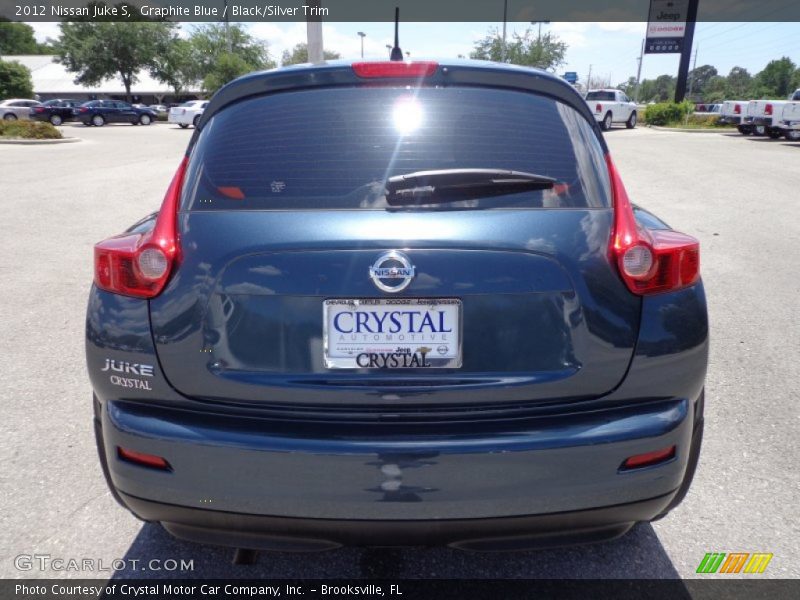 Graphite Blue / Black/Silver Trim 2012 Nissan Juke S