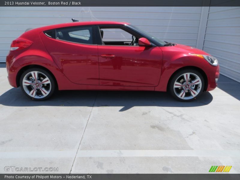 Boston Red / Black 2013 Hyundai Veloster