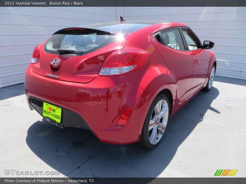 Boston Red / Black 2013 Hyundai Veloster