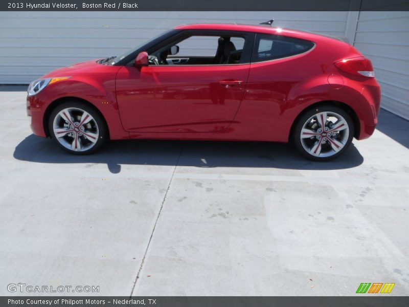 Boston Red / Black 2013 Hyundai Veloster