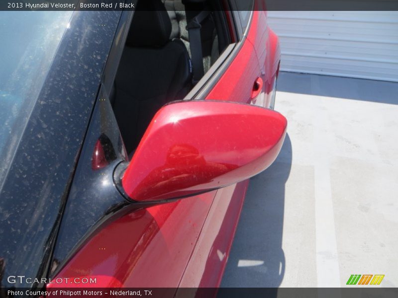 Boston Red / Black 2013 Hyundai Veloster