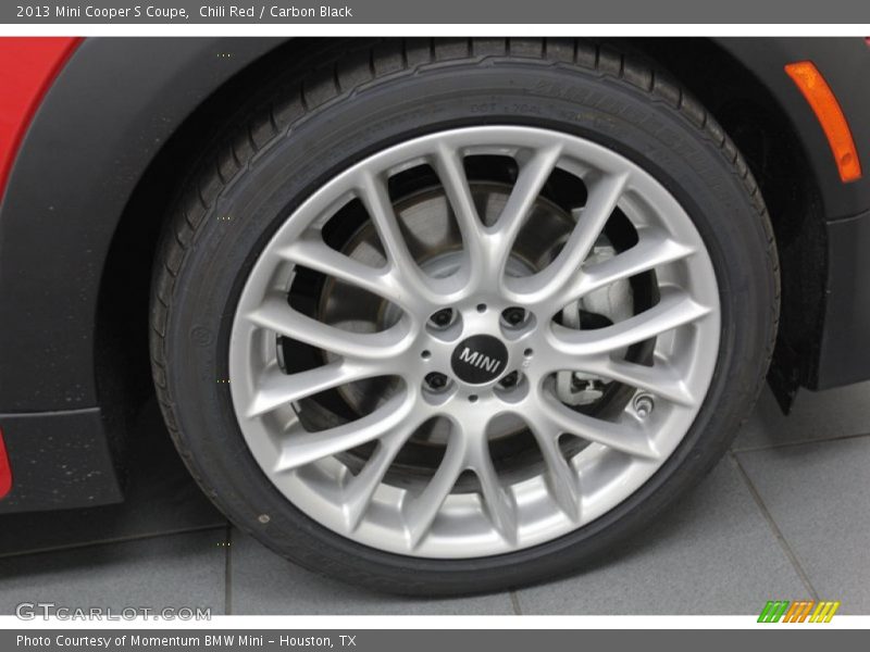 Chili Red / Carbon Black 2013 Mini Cooper S Coupe