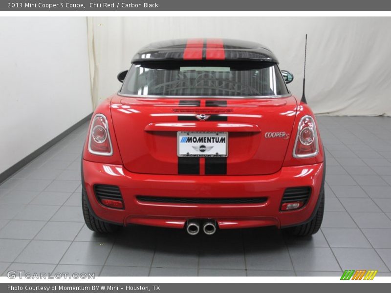 Chili Red / Carbon Black 2013 Mini Cooper S Coupe