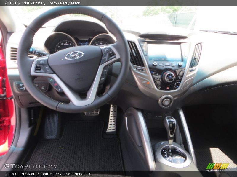 Boston Red / Black 2013 Hyundai Veloster