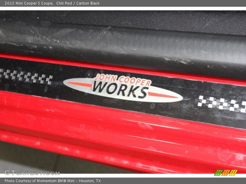 Chili Red / Carbon Black 2013 Mini Cooper S Coupe
