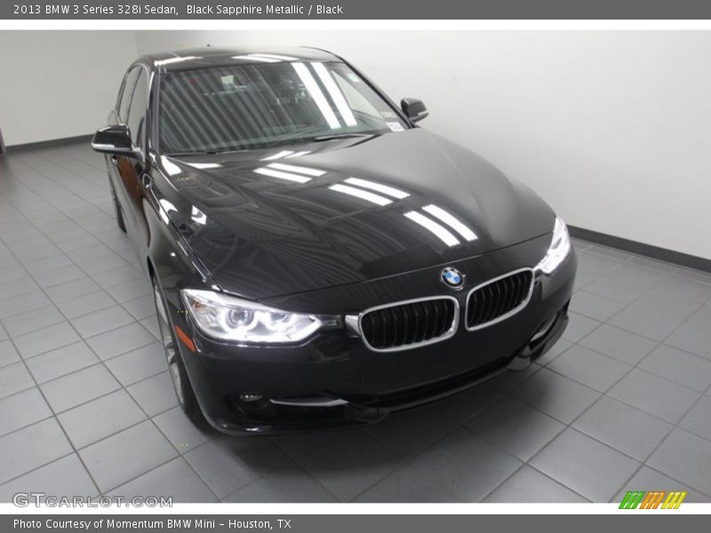 Black Sapphire Metallic / Black 2013 BMW 3 Series 328i Sedan