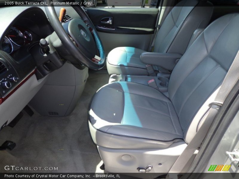 Platinum Metallic / Gray 2005 Buick Terraza CXL