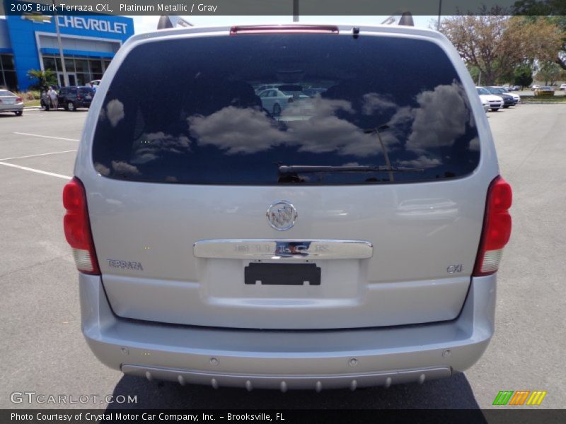 Platinum Metallic / Gray 2005 Buick Terraza CXL