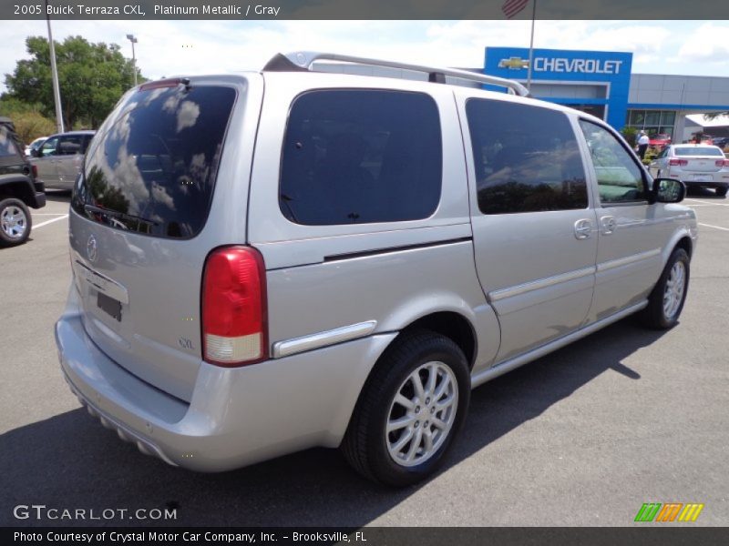 Platinum Metallic / Gray 2005 Buick Terraza CXL