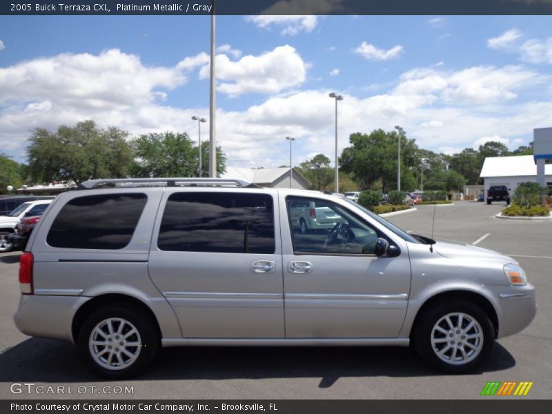 Platinum Metallic / Gray 2005 Buick Terraza CXL