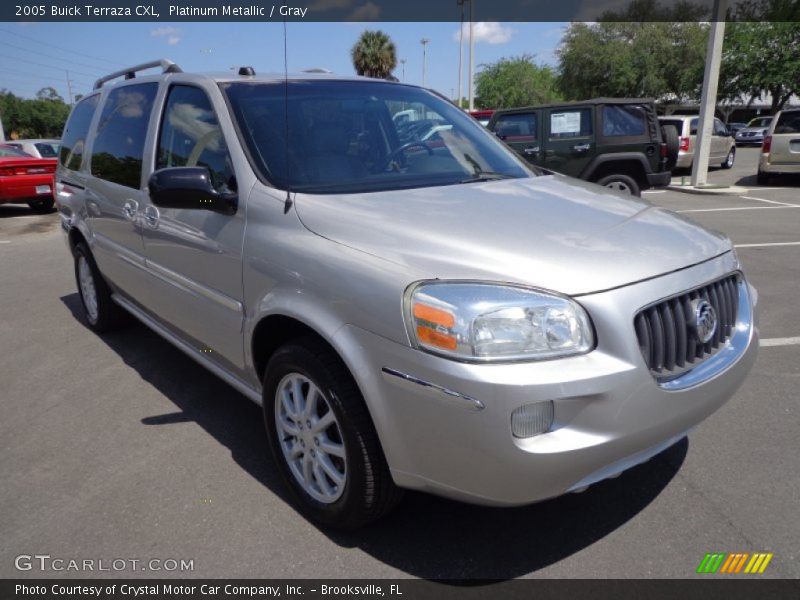 Platinum Metallic / Gray 2005 Buick Terraza CXL