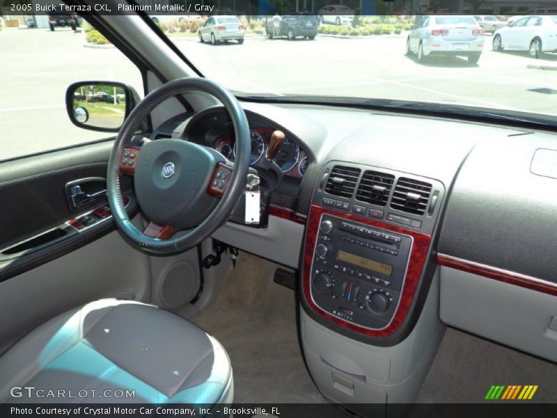 Platinum Metallic / Gray 2005 Buick Terraza CXL