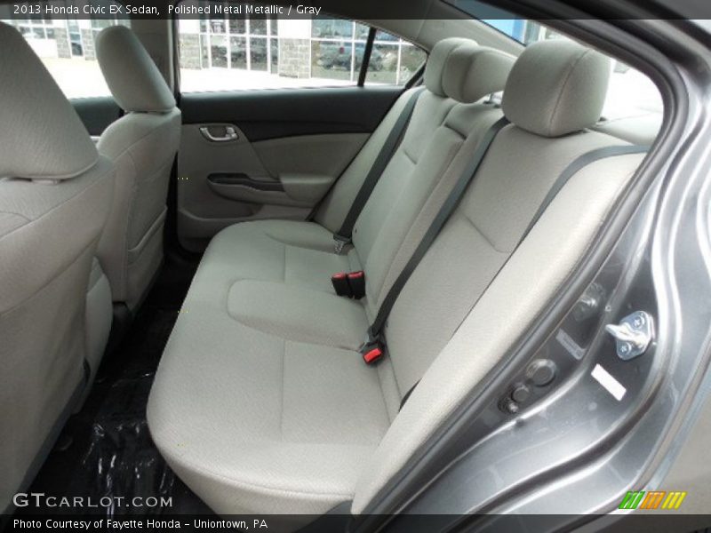 Rear Seat of 2013 Civic EX Sedan