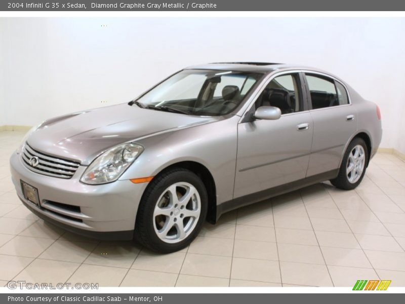 Front 3/4 View of 2004 G 35 x Sedan