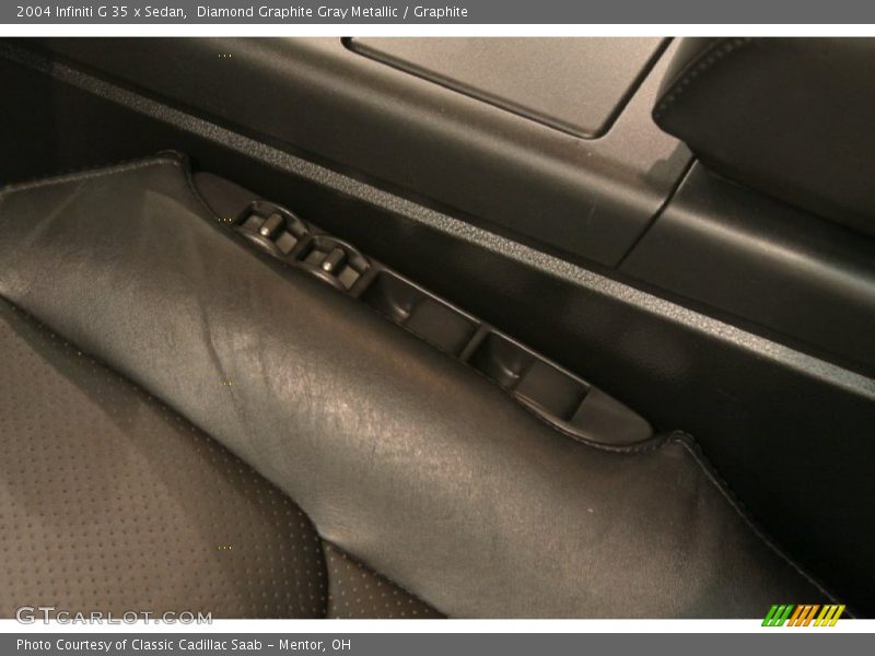 Diamond Graphite Gray Metallic / Graphite 2004 Infiniti G 35 x Sedan