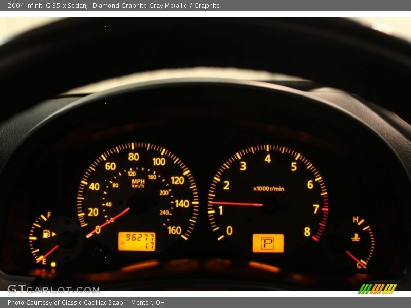  2004 G 35 x Sedan 35 x Sedan Gauges