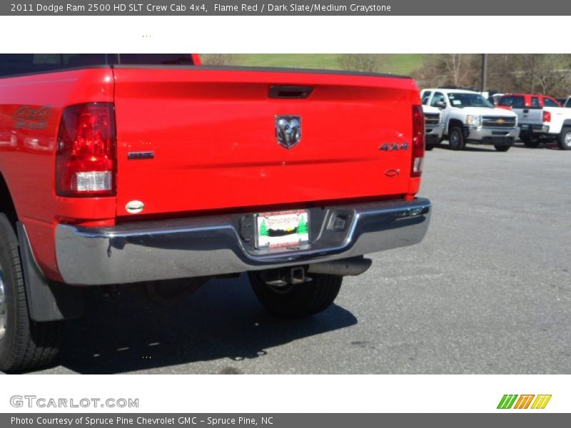 Flame Red / Dark Slate/Medium Graystone 2011 Dodge Ram 2500 HD SLT Crew Cab 4x4