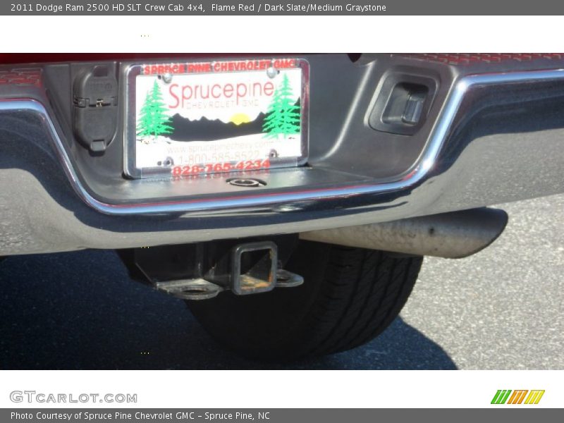 Flame Red / Dark Slate/Medium Graystone 2011 Dodge Ram 2500 HD SLT Crew Cab 4x4