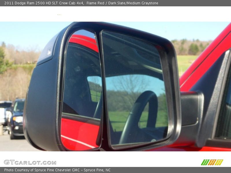Flame Red / Dark Slate/Medium Graystone 2011 Dodge Ram 2500 HD SLT Crew Cab 4x4
