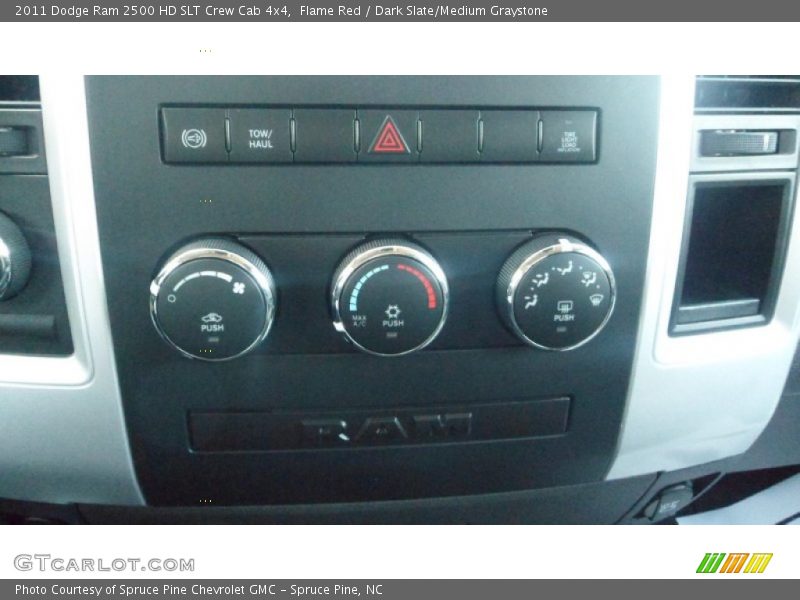 Flame Red / Dark Slate/Medium Graystone 2011 Dodge Ram 2500 HD SLT Crew Cab 4x4