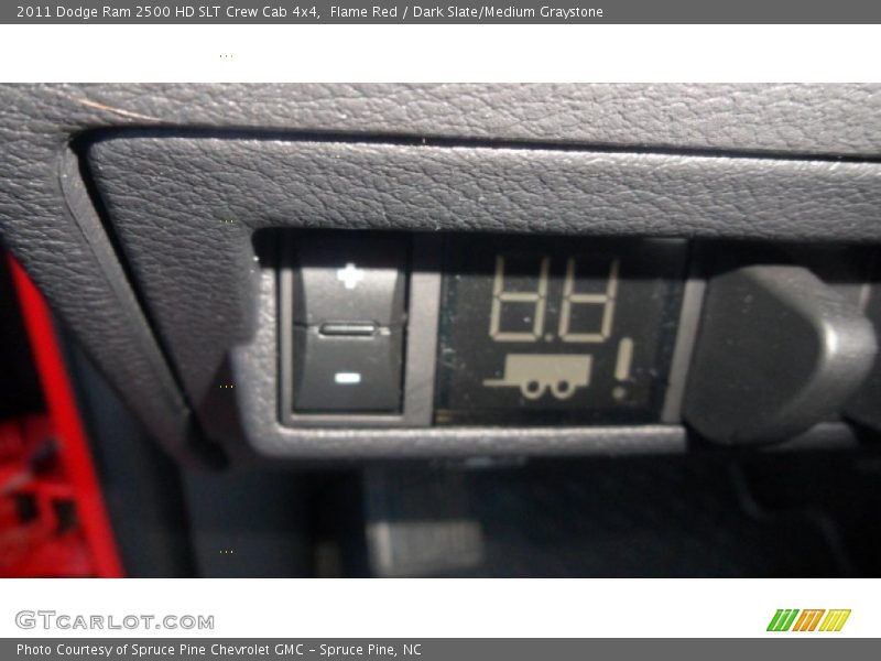 Flame Red / Dark Slate/Medium Graystone 2011 Dodge Ram 2500 HD SLT Crew Cab 4x4