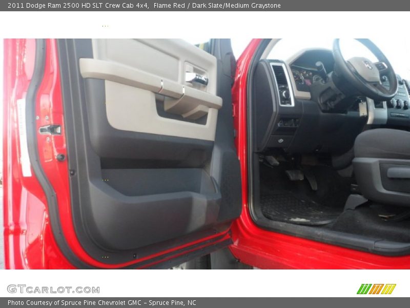 Flame Red / Dark Slate/Medium Graystone 2011 Dodge Ram 2500 HD SLT Crew Cab 4x4