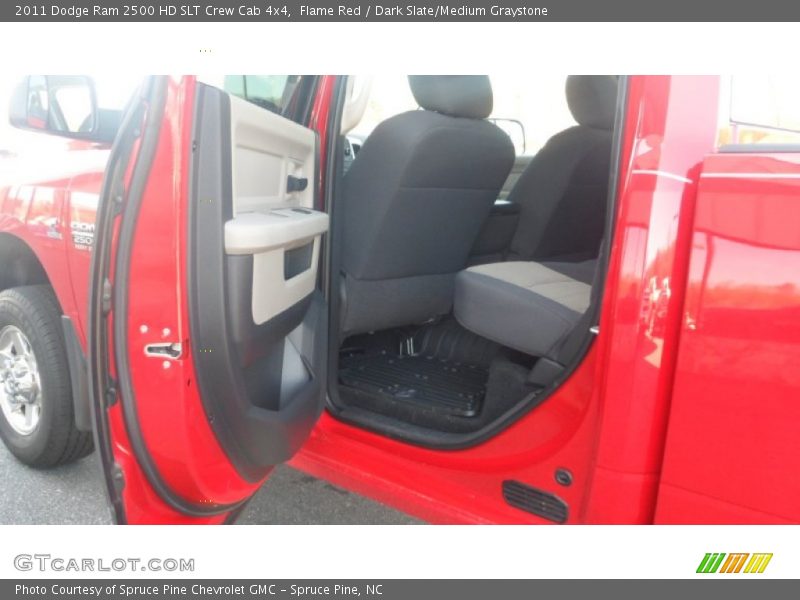 Flame Red / Dark Slate/Medium Graystone 2011 Dodge Ram 2500 HD SLT Crew Cab 4x4