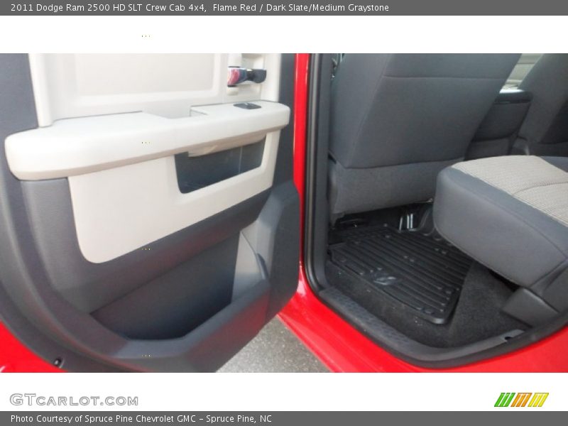 Flame Red / Dark Slate/Medium Graystone 2011 Dodge Ram 2500 HD SLT Crew Cab 4x4