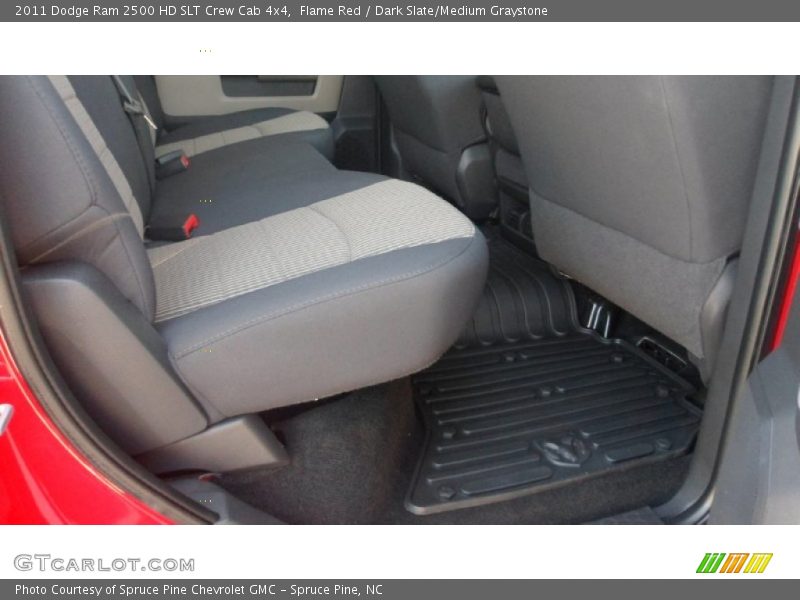 Flame Red / Dark Slate/Medium Graystone 2011 Dodge Ram 2500 HD SLT Crew Cab 4x4