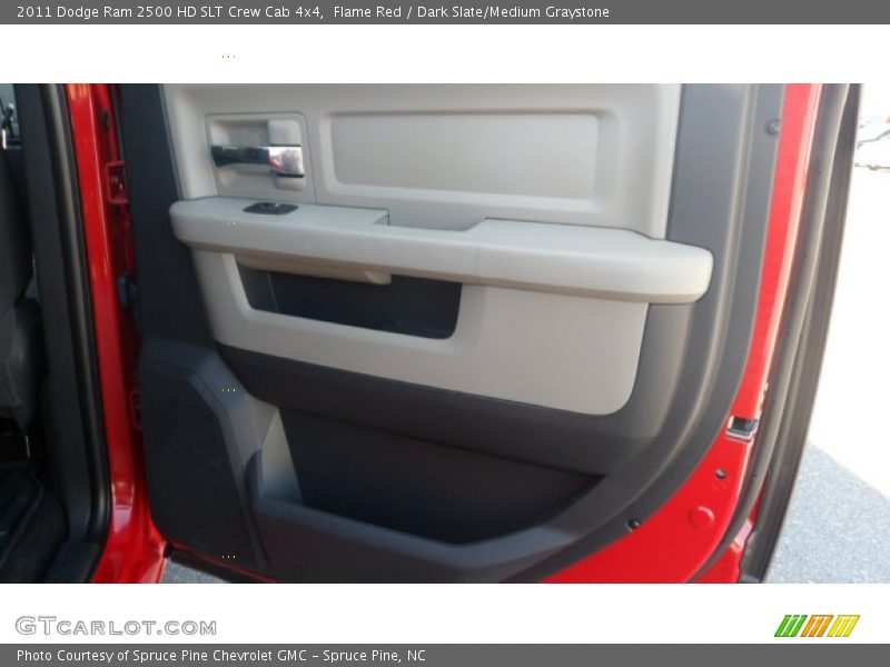 Flame Red / Dark Slate/Medium Graystone 2011 Dodge Ram 2500 HD SLT Crew Cab 4x4