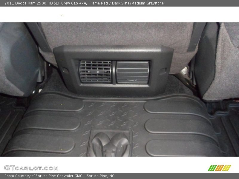 Flame Red / Dark Slate/Medium Graystone 2011 Dodge Ram 2500 HD SLT Crew Cab 4x4