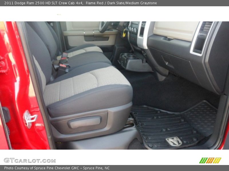 Flame Red / Dark Slate/Medium Graystone 2011 Dodge Ram 2500 HD SLT Crew Cab 4x4