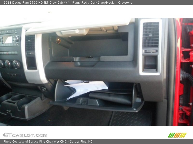 Flame Red / Dark Slate/Medium Graystone 2011 Dodge Ram 2500 HD SLT Crew Cab 4x4