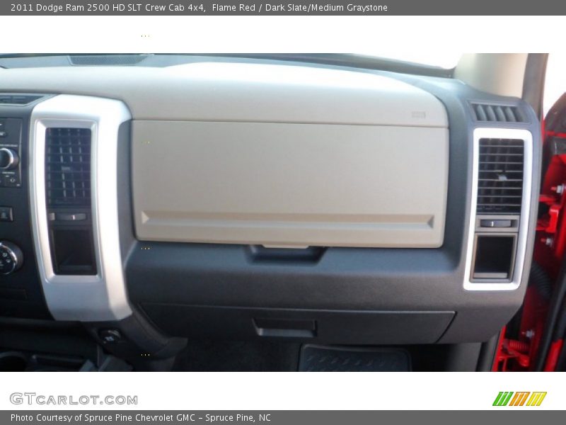 Flame Red / Dark Slate/Medium Graystone 2011 Dodge Ram 2500 HD SLT Crew Cab 4x4