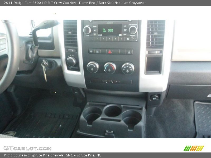 Flame Red / Dark Slate/Medium Graystone 2011 Dodge Ram 2500 HD SLT Crew Cab 4x4