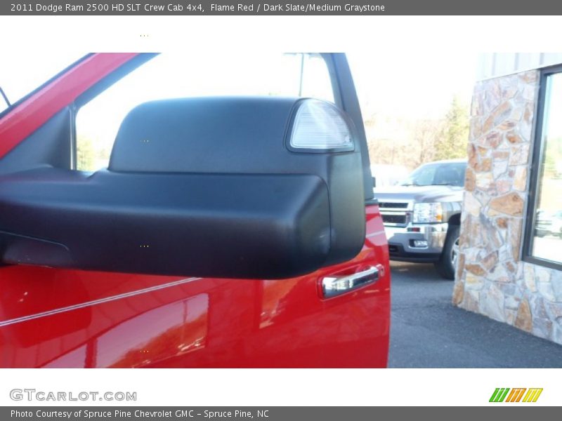 Flame Red / Dark Slate/Medium Graystone 2011 Dodge Ram 2500 HD SLT Crew Cab 4x4