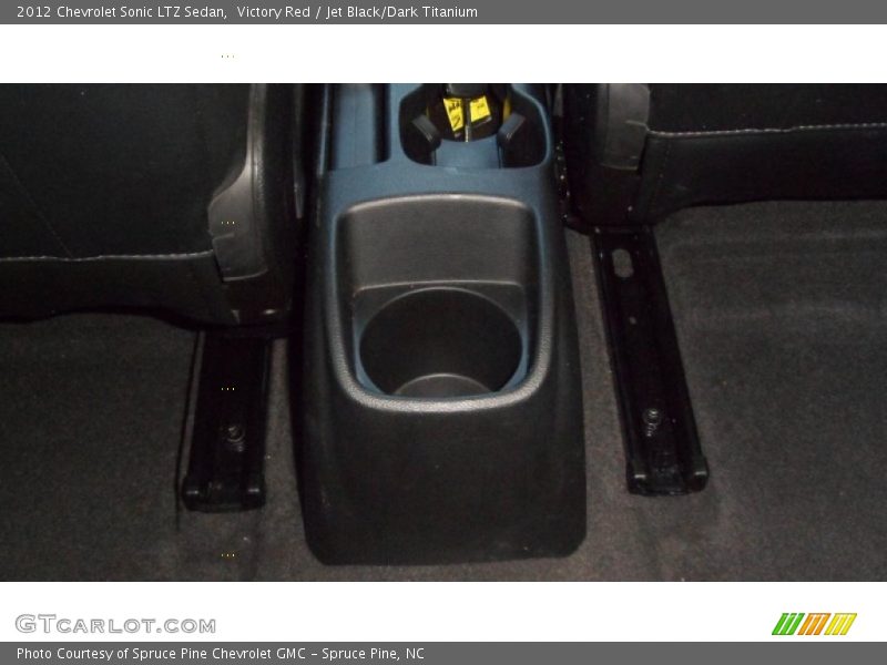 Victory Red / Jet Black/Dark Titanium 2012 Chevrolet Sonic LTZ Sedan