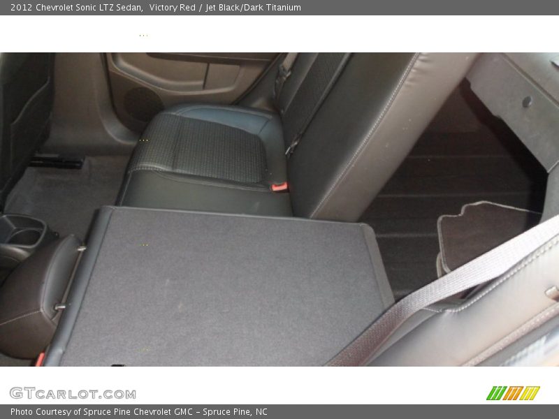Victory Red / Jet Black/Dark Titanium 2012 Chevrolet Sonic LTZ Sedan