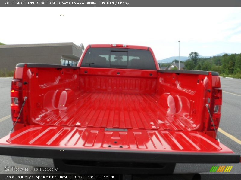 Fire Red / Ebony 2011 GMC Sierra 3500HD SLE Crew Cab 4x4 Dually