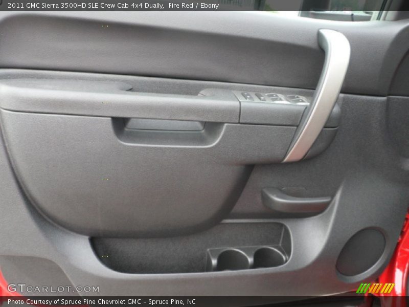 Fire Red / Ebony 2011 GMC Sierra 3500HD SLE Crew Cab 4x4 Dually