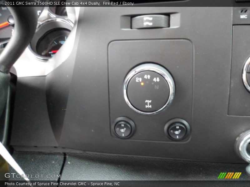 Fire Red / Ebony 2011 GMC Sierra 3500HD SLE Crew Cab 4x4 Dually