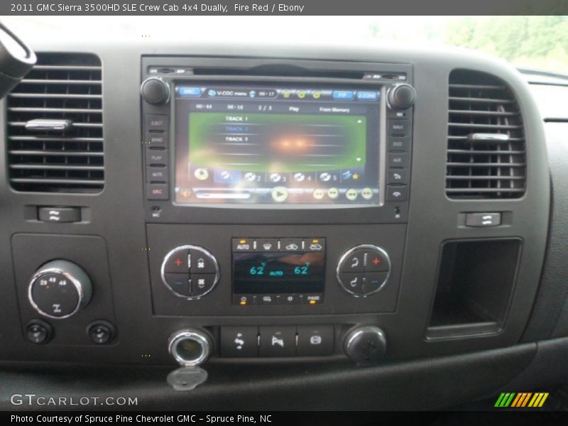 Fire Red / Ebony 2011 GMC Sierra 3500HD SLE Crew Cab 4x4 Dually