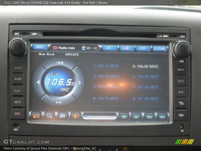 Fire Red / Ebony 2011 GMC Sierra 3500HD SLE Crew Cab 4x4 Dually