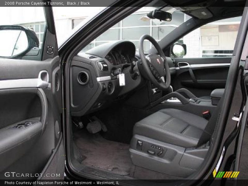 Black / Black 2008 Porsche Cayenne Tiptronic