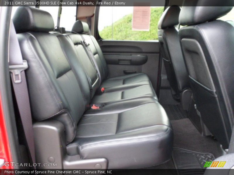 Fire Red / Ebony 2011 GMC Sierra 3500HD SLE Crew Cab 4x4 Dually