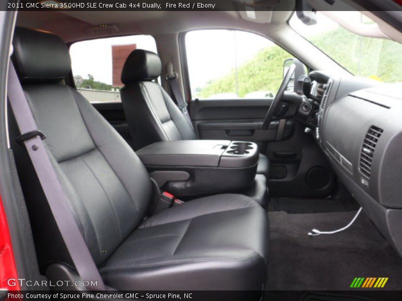 Fire Red / Ebony 2011 GMC Sierra 3500HD SLE Crew Cab 4x4 Dually