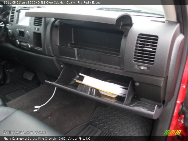 Fire Red / Ebony 2011 GMC Sierra 3500HD SLE Crew Cab 4x4 Dually