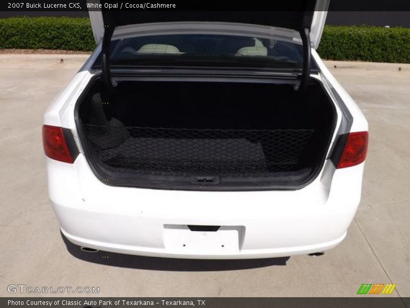 White Opal / Cocoa/Cashmere 2007 Buick Lucerne CXS