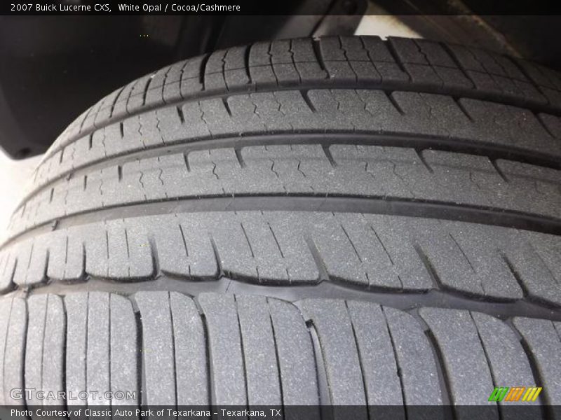 White Opal / Cocoa/Cashmere 2007 Buick Lucerne CXS