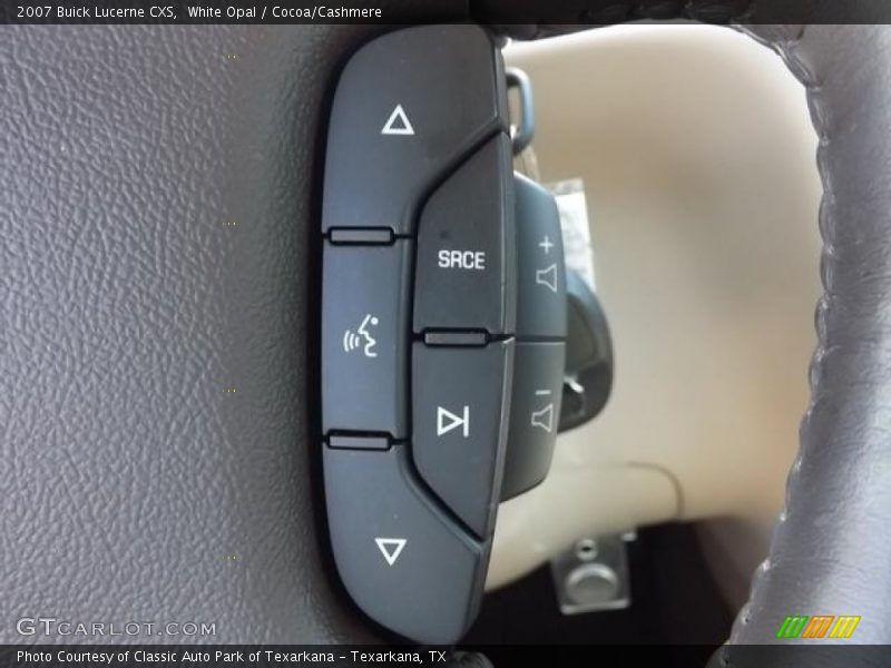 White Opal / Cocoa/Cashmere 2007 Buick Lucerne CXS